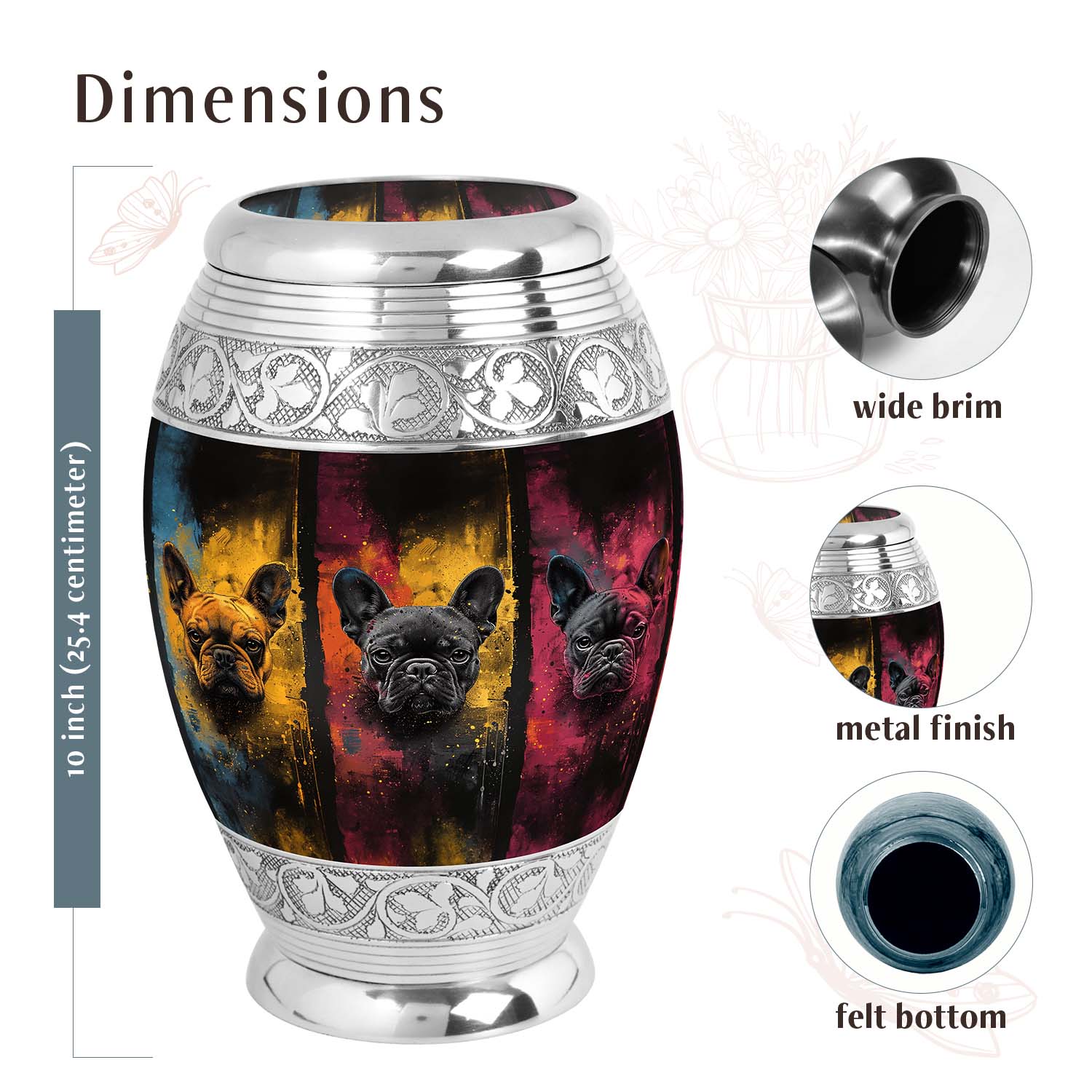 Dog Urn Medium 6 Inch