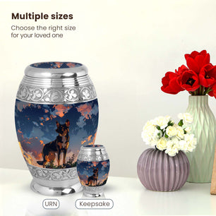 Dog Large Urn 10 Inch