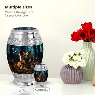 Dog Large Urn 10 Inch