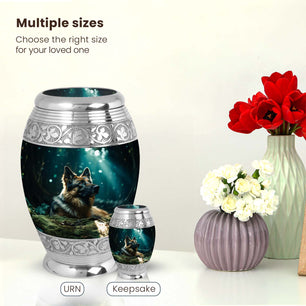 Dog Large Urn 10 Inch