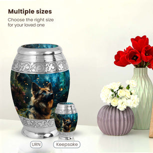 Dog Large Urn 10 Inch