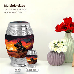 Dog Large Urn 10 Inch