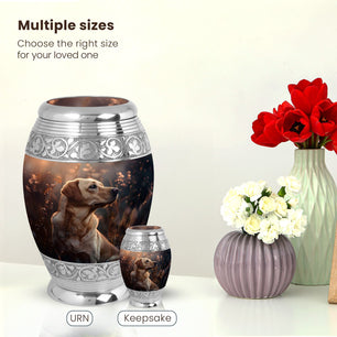 Dog Large Urn 10 Inch
