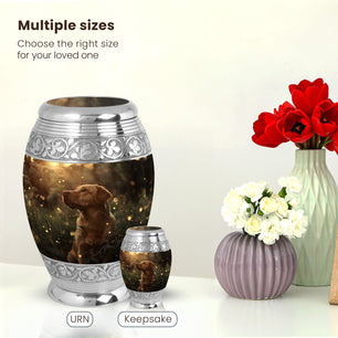 Dog Large Urn 10 Inch