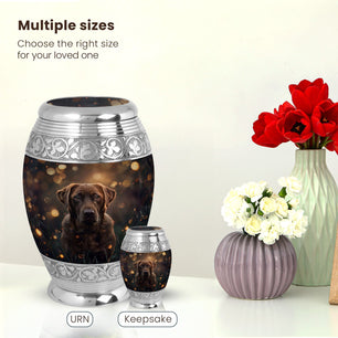 Dog Large Urn 10 Inch
