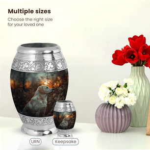 Dog Large Urn 10 Inch