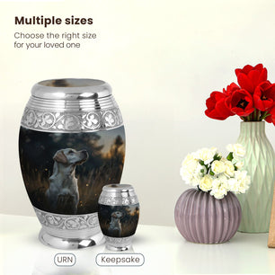 Dog Large Urn 10 Inch