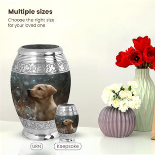 Dog Large Urn 10 Inch