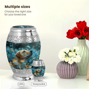 Dog Large Urn 10 Inch