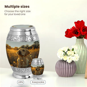 Dog Large Urn 10 Inch