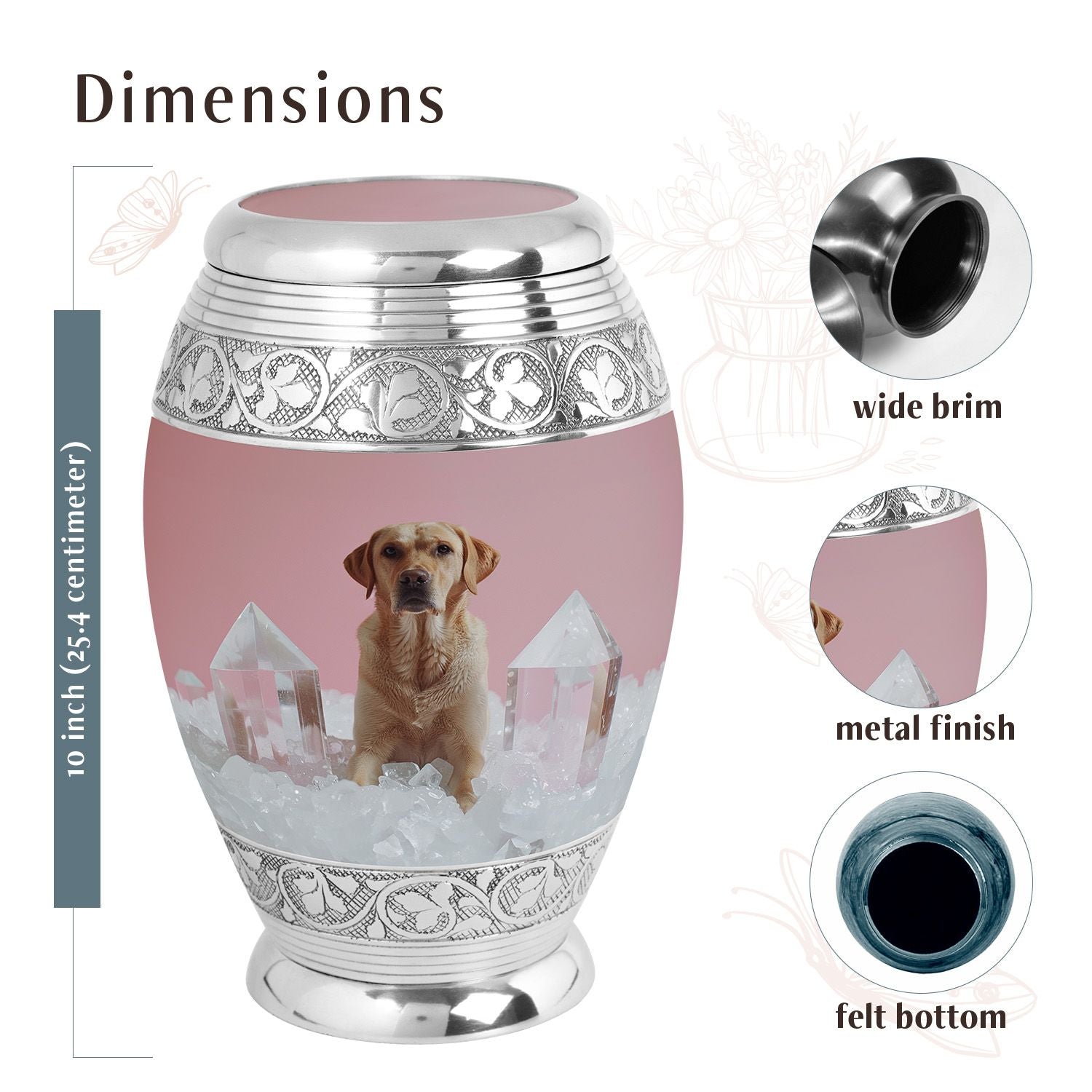Dog Urn Medium 6 Inch