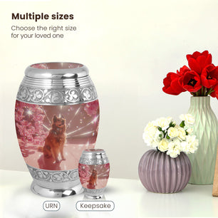 Dog Large Urn 10 Inch