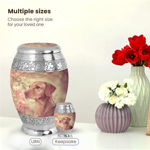 Dog Large Urn 10 Inch
