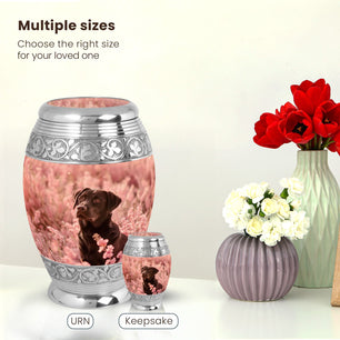 Dog Large Urn 10 Inch