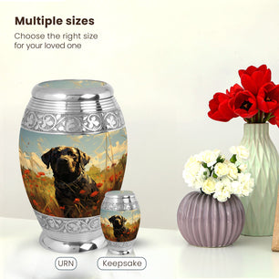 Dog Large Urn 10 Inch