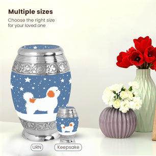 Dog Large Urn 10 Inch