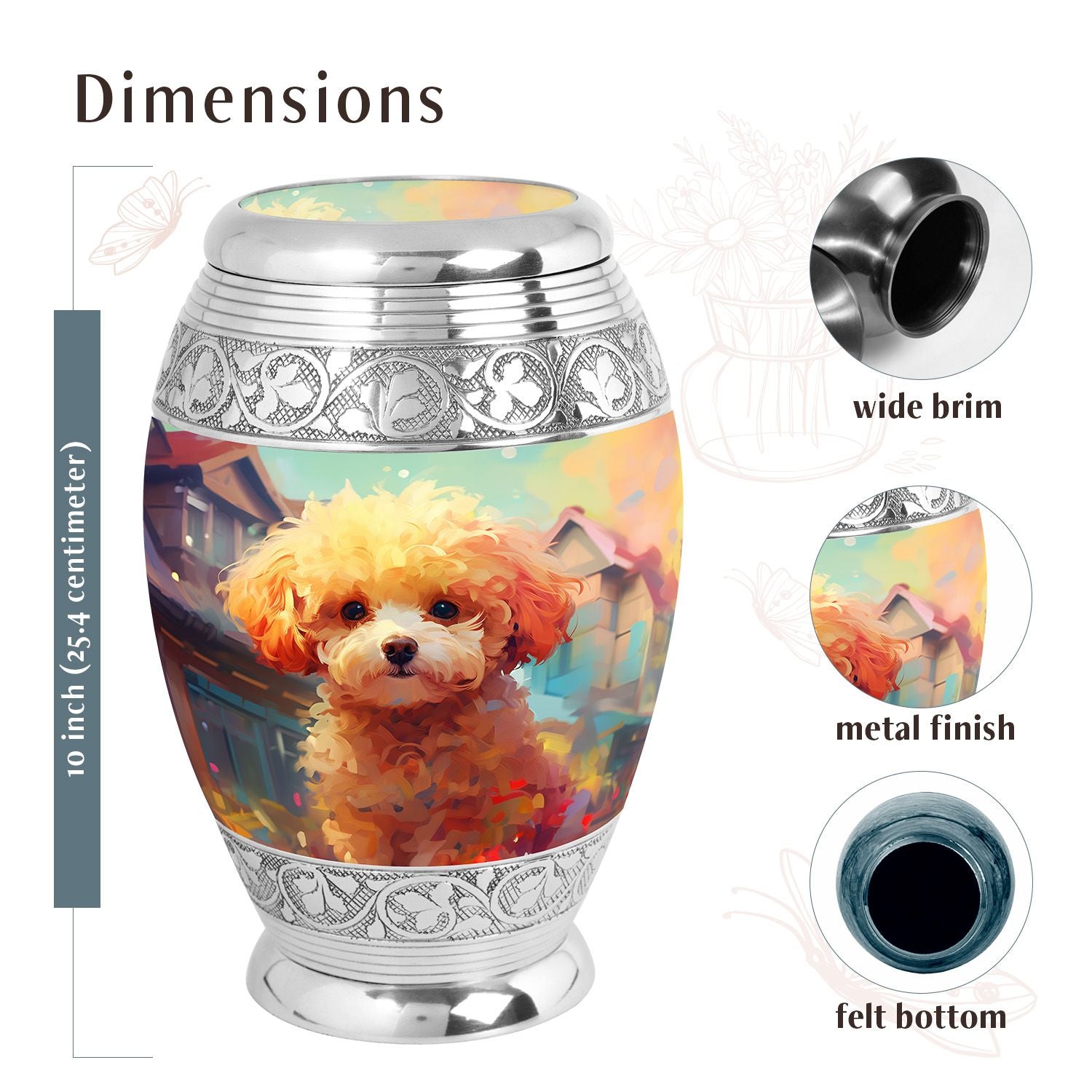 Dog Urn Medium 6 Inch