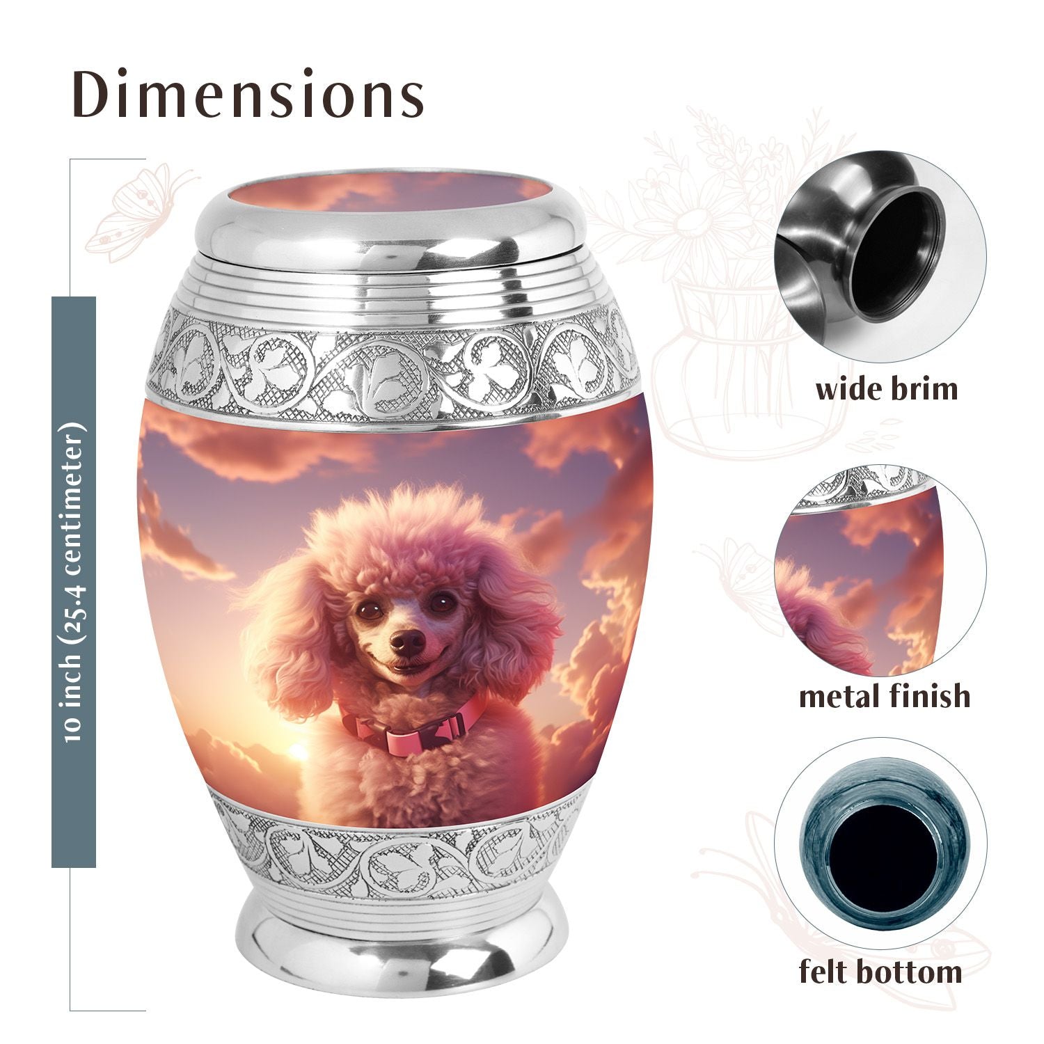 Dog Urn Medium 6 Inch