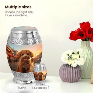Dog Large Urn 10 Inch