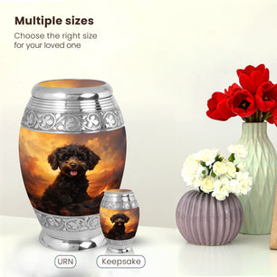Dog Large Urn 10 Inch