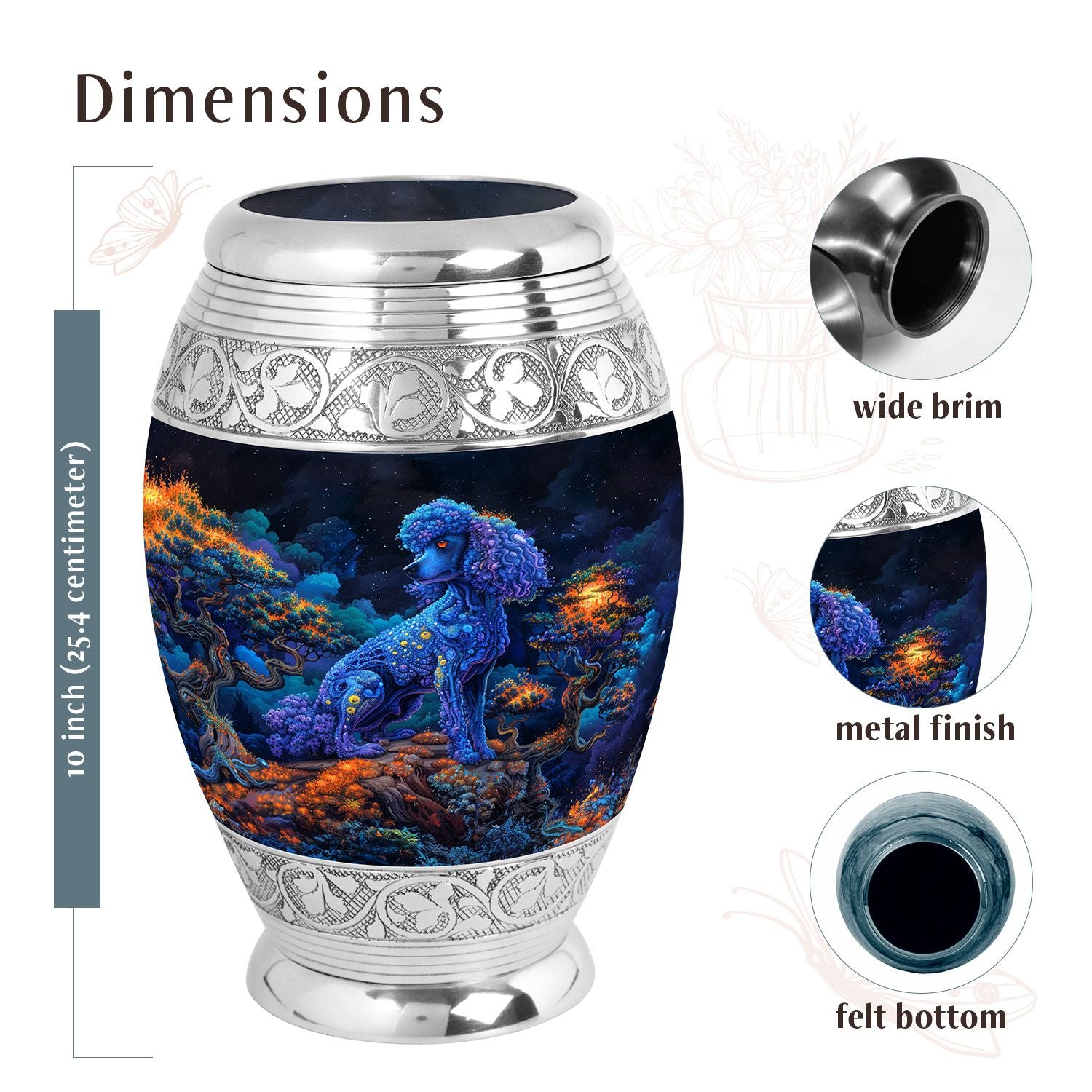 Dog Urn Medium 6 Inch