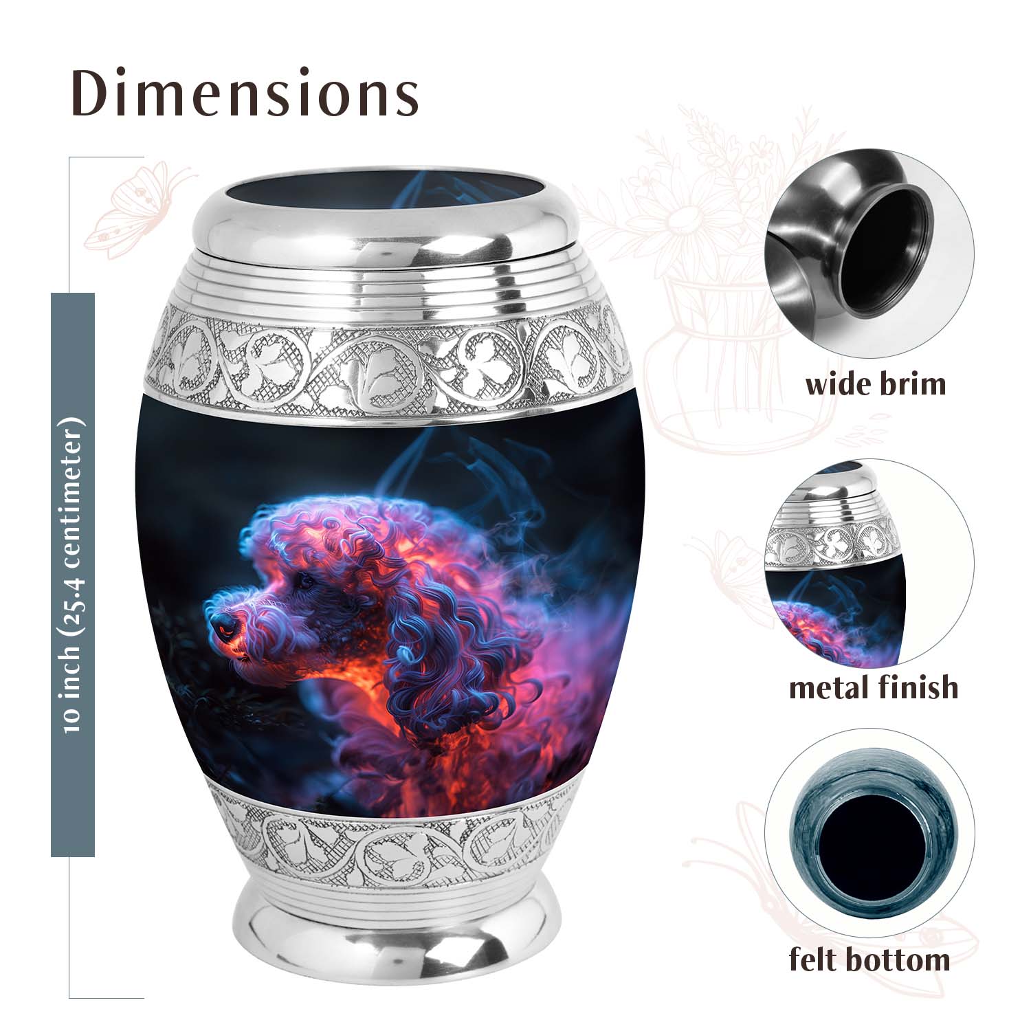 Dog Urn Medium 6 Inch