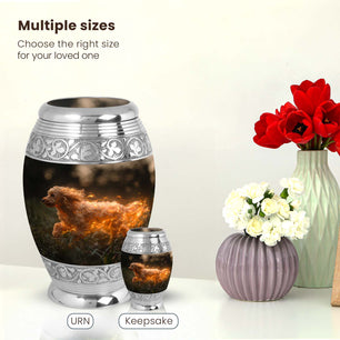 Dog Large Urn 10 Inch