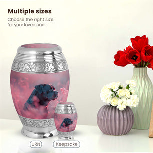Dog Large Urn 10 Inch