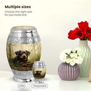 Dog Large Urn 10 Inch