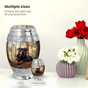 Dog Large Urn 10 Inch
