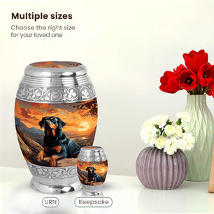 Dog Large Urn 10 Inch