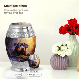 Dog Large Urn 10 Inch