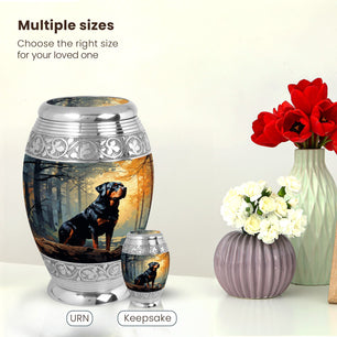Dog Large Urn 10 Inch