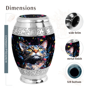 Cat Urn Medium 6 Inch