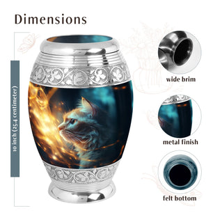 Cat Urn Medium 6 Inch