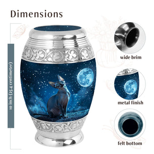 Cat Urn Medium 6 Inch