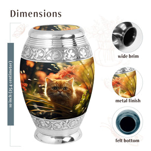 Cat Urn Medium 6 Inch
