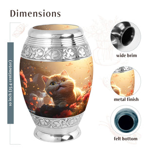 Cat Urn Medium 6 Inch