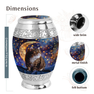 Cat Urn Medium 6 Inch