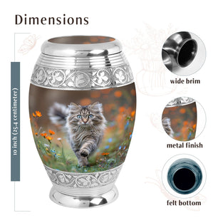 Cat Urn Medium 6 Inch