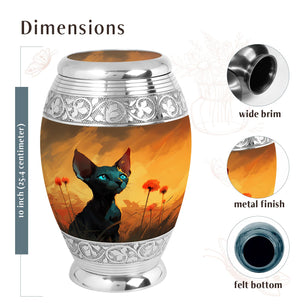 Cat Urn Medium 6 Inch