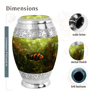 Fish Urn Medium 6 Inch